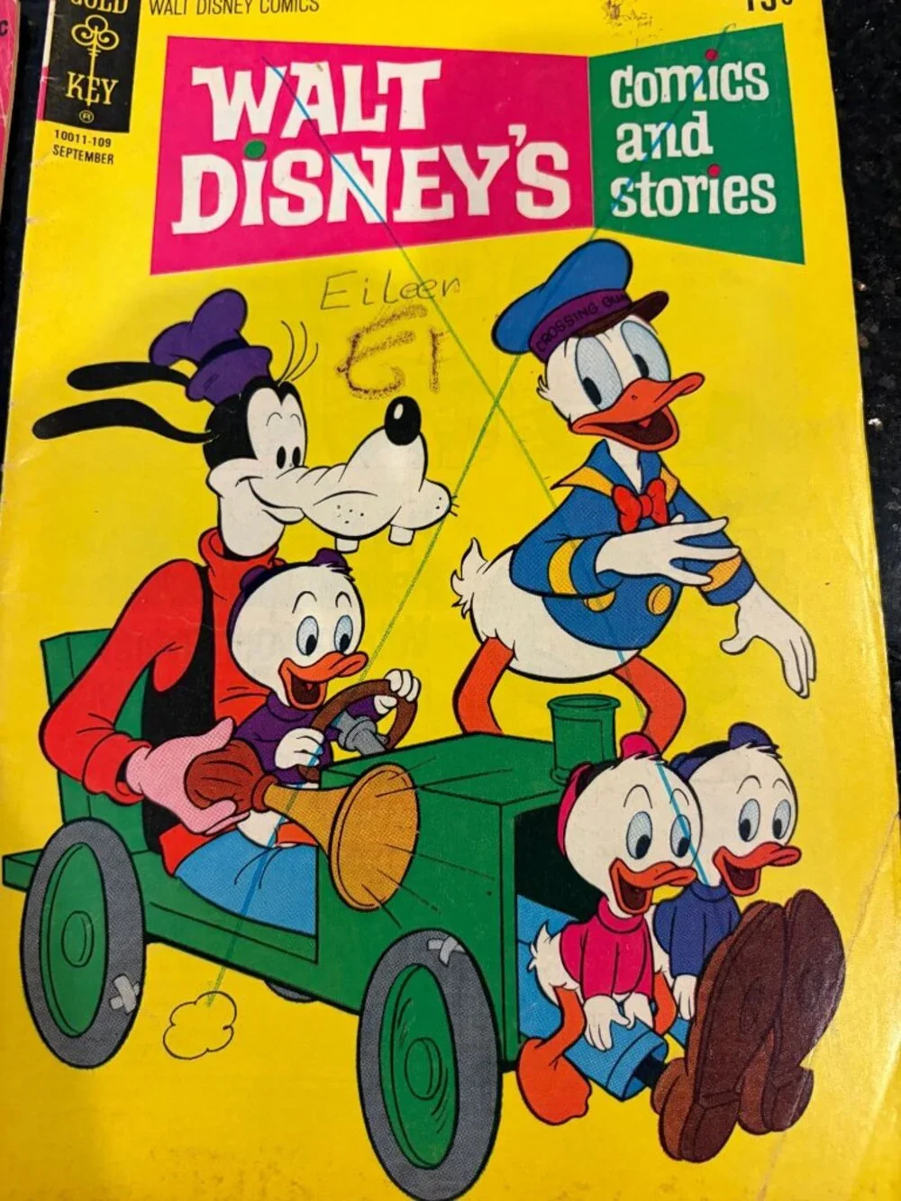 1970s Walt Disney Comics Donald Duck Gold Key Whitman 13 Comic Books Lot